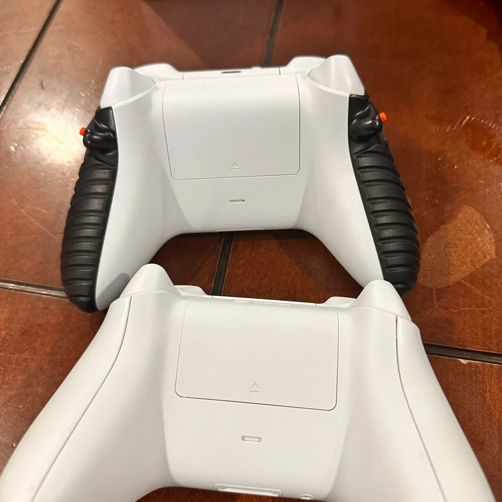 White and Black Gaming Console Bundle Xbox X